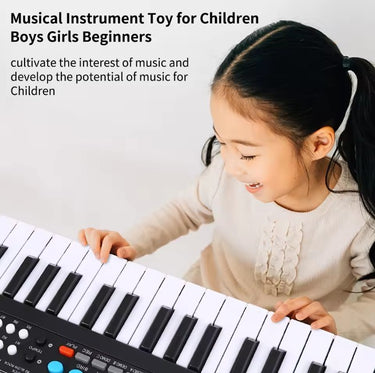 37 Keys BigFun Electronic Keyboard With Microphone